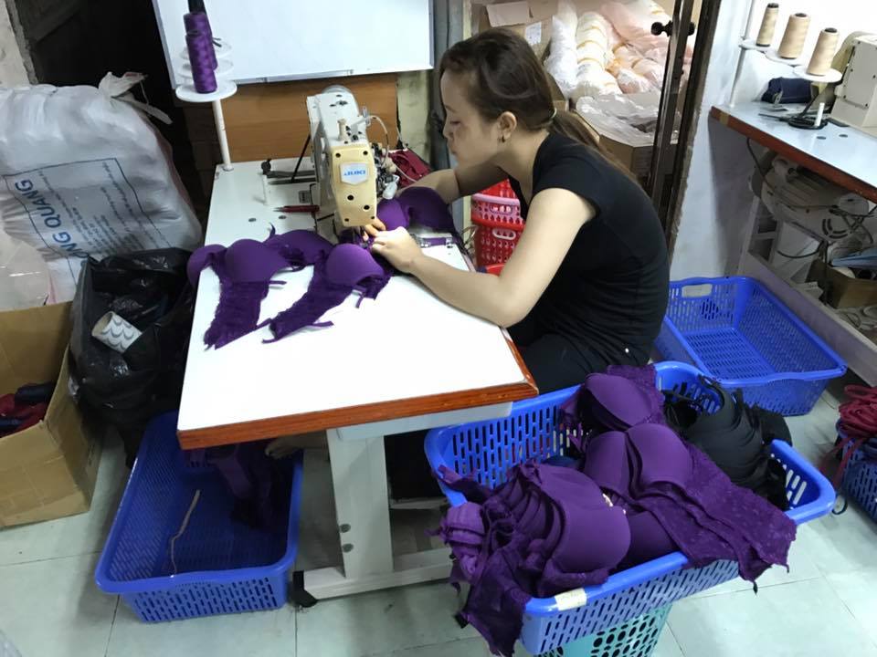 ベトナム下着縫製工場視察