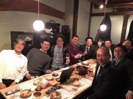 BBR幹事慰労会をしていただきました