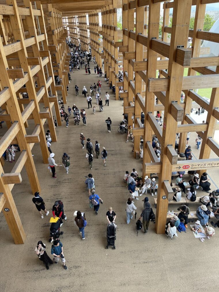 大阪万博の大屋根リング
