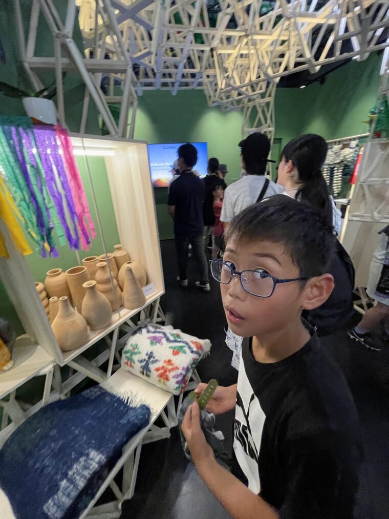 コモンズにはいろんな国のパビリオンが集まっています