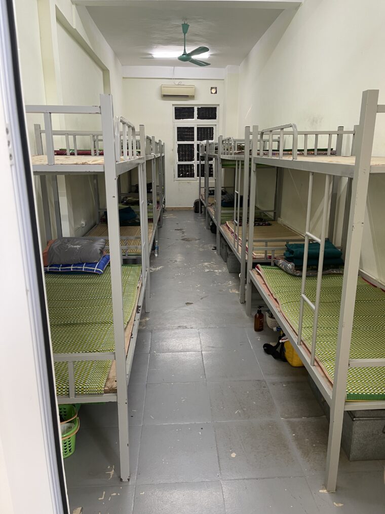 ハノイの日本への技能実習生の学校