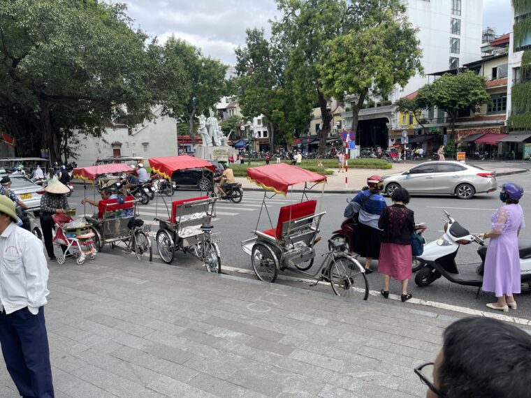 ベトナムのシクロ