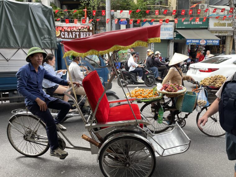 ベトナムのシクロ