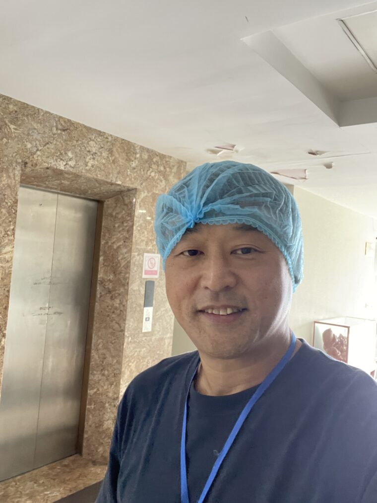 ベトナム・ハノイのビニール工場