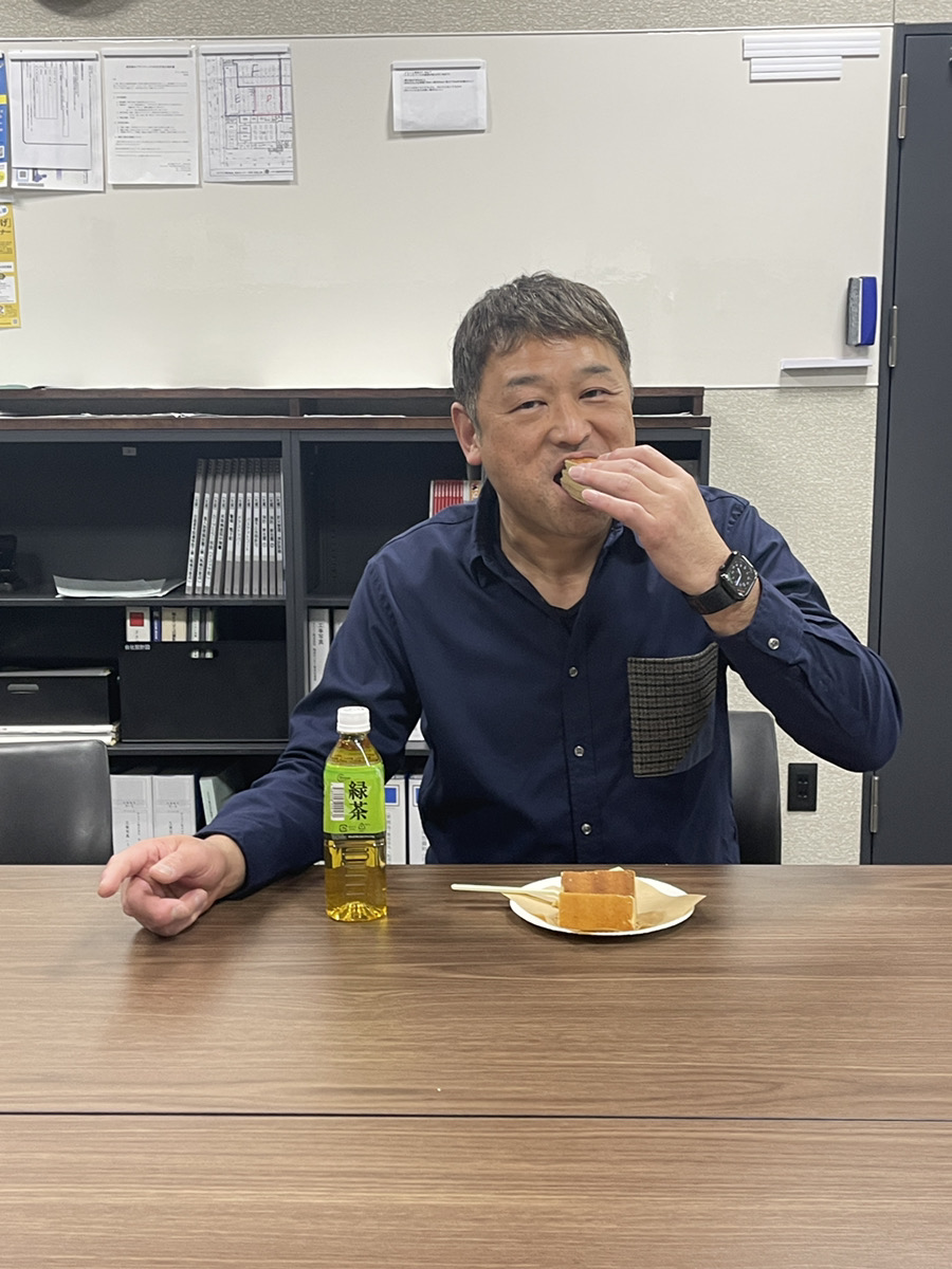 うまいので、もう手づかみで(^^;;;