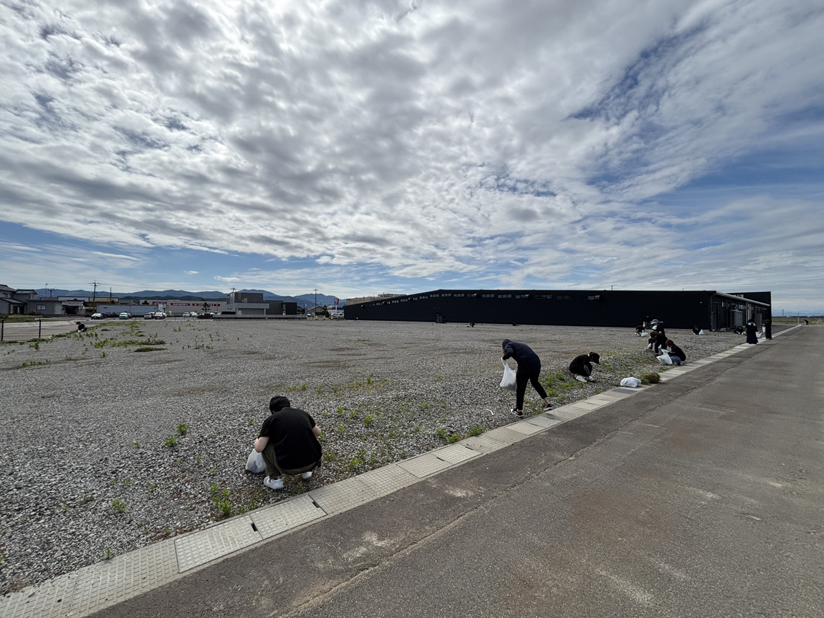 みんなでスッキリ！第2倉庫建設予定地の草むしりを行いました