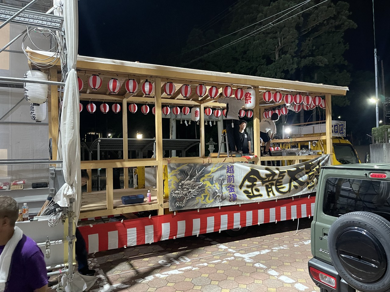 2026年(令和8年)金津祭り 水口区 前屋台