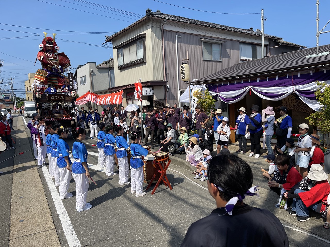 2026年(令和8年)金津祭り 水口区 子供太鼓